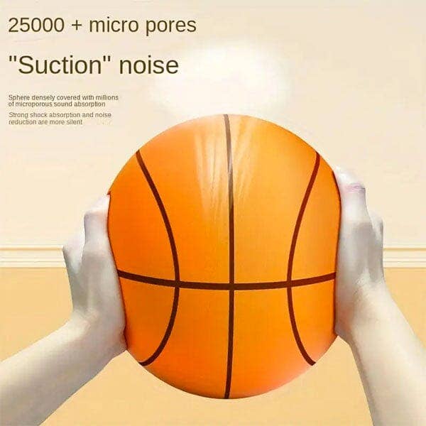 StealthDunk: The Silent Basketball Size No.7