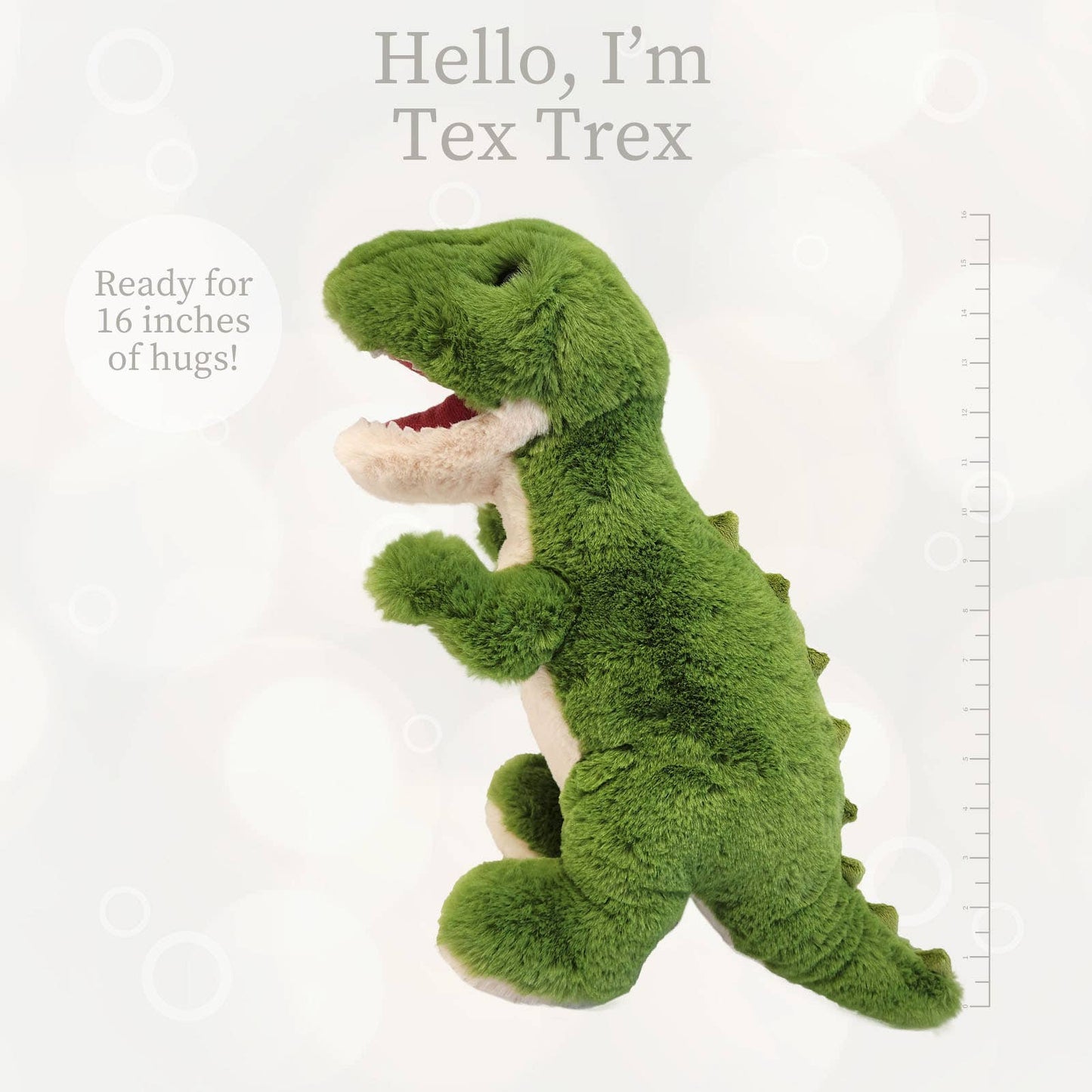 World's Softest Lushee 16 inch Tex T-rex