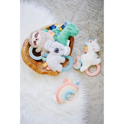 Ritzy Rattle Pal™ Plush Rattle Pal with Teether: Unicorn
