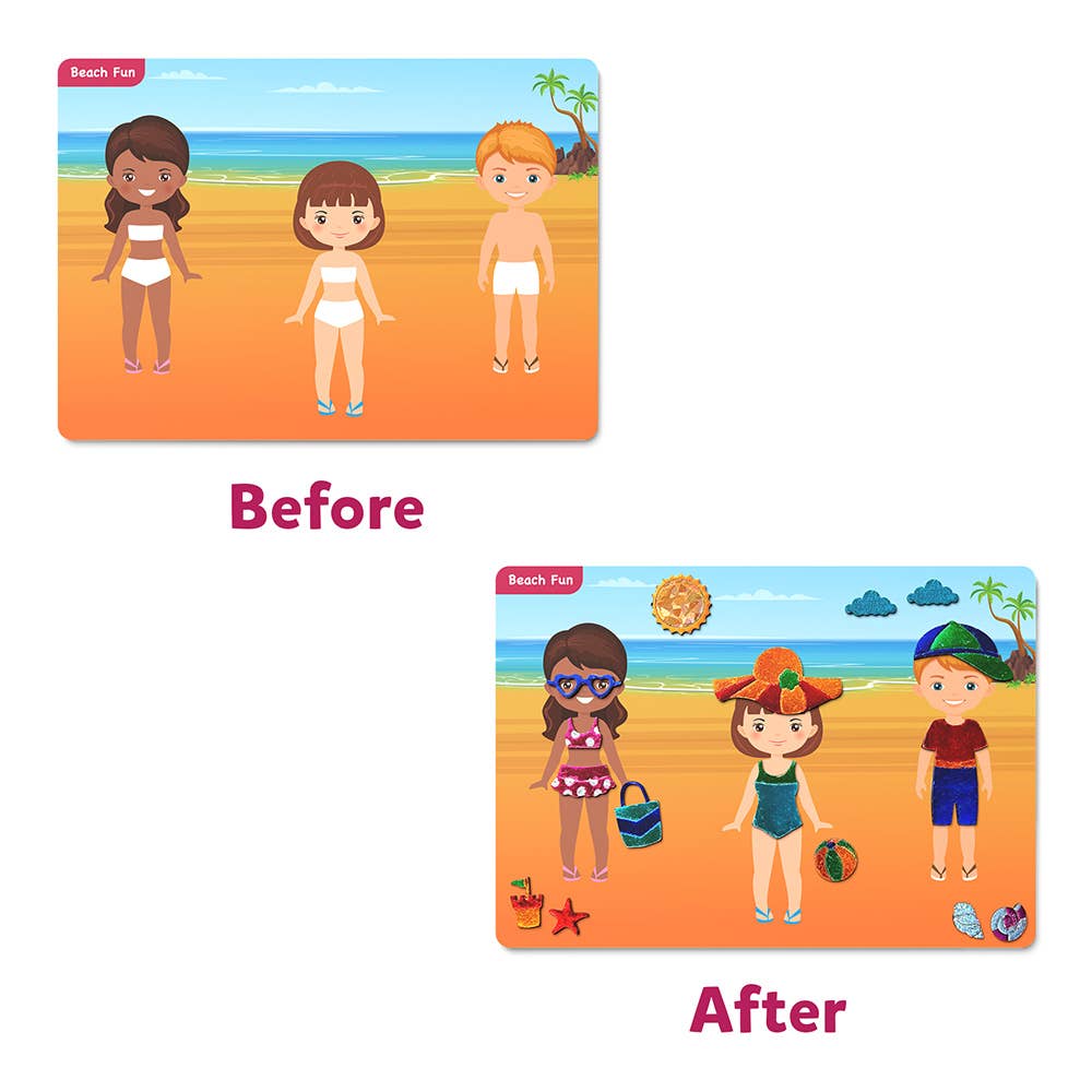 Skillmatics Foil Fun - Dress Up, No Mess Art for Kids