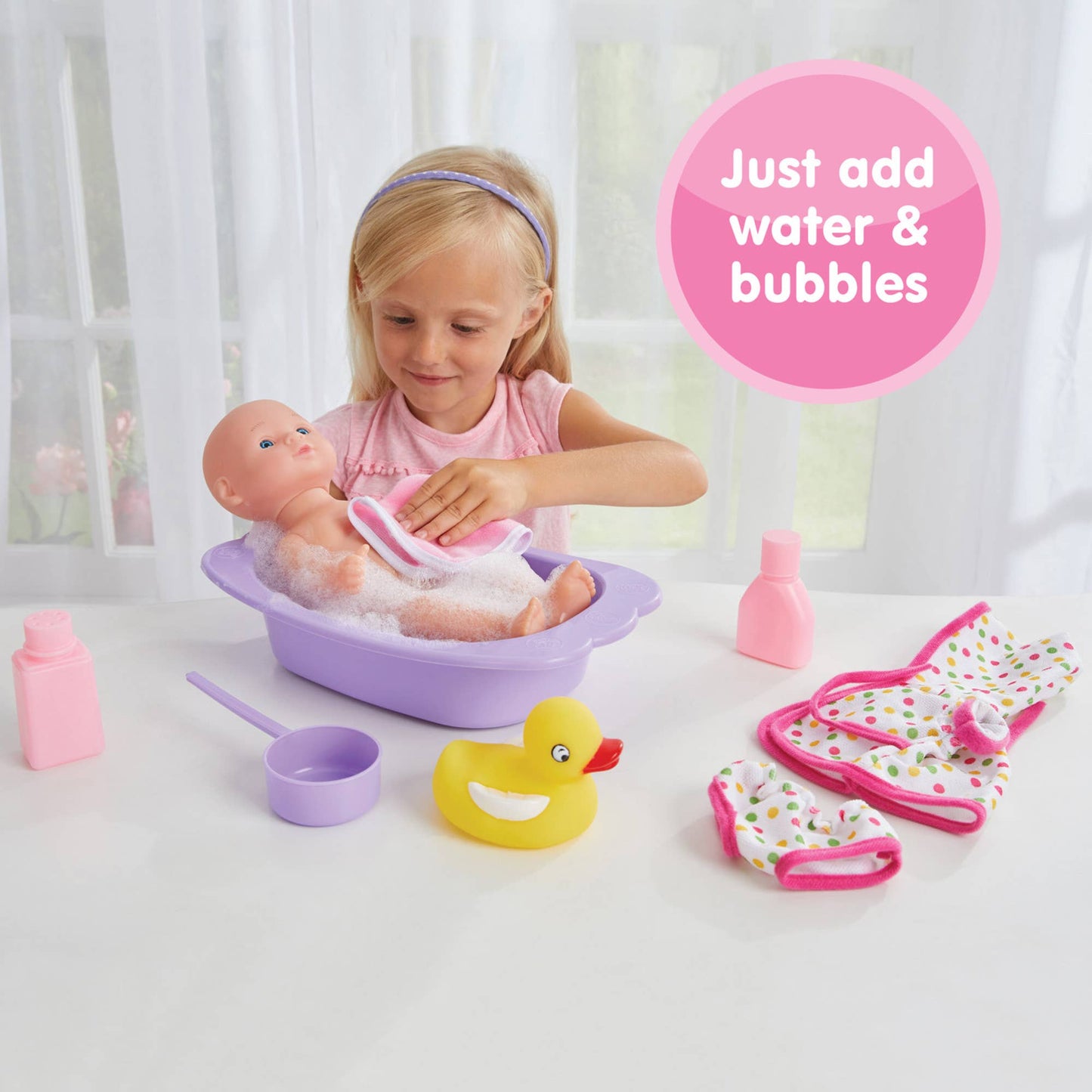 Bathtime Baby Doll