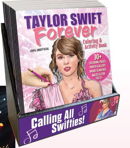 Coloring Book - Taylor Swift Forever w/ Display