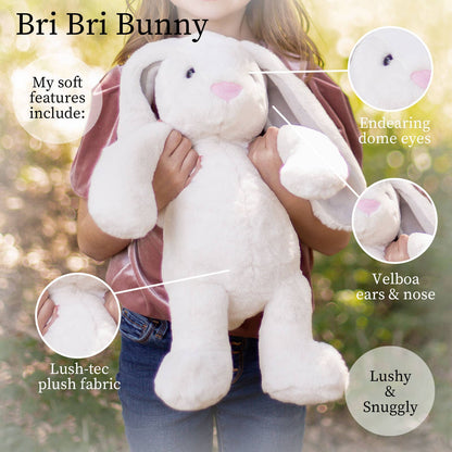 World Softest Plush Bunny Cream - 20 inch