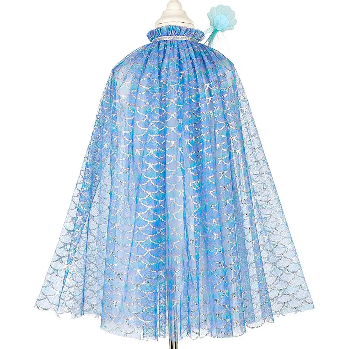 Marlya Mermaid Costume Cape Set: 5-7 yrs