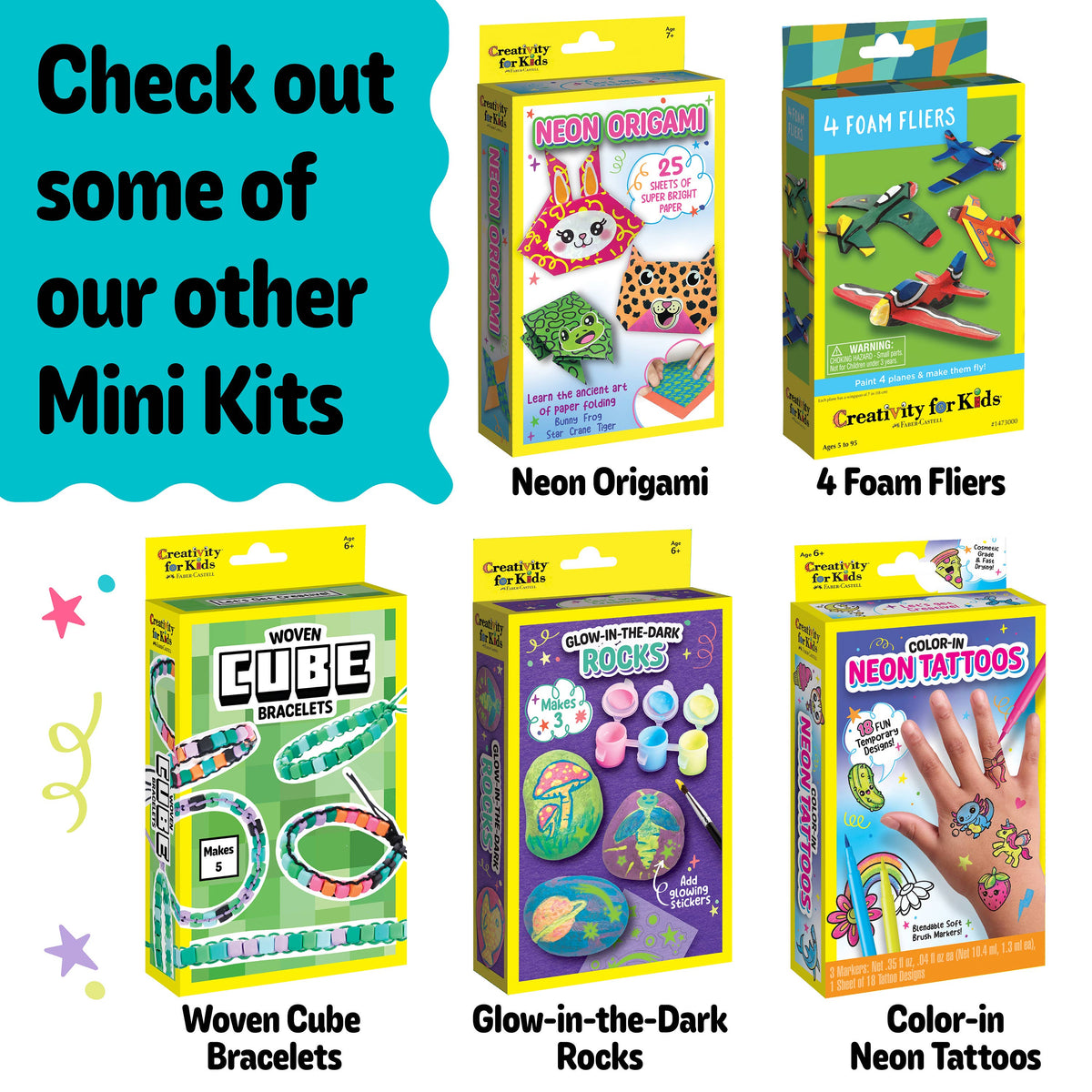 DIY Glowing Squishy Slime Mini Kit for Kids