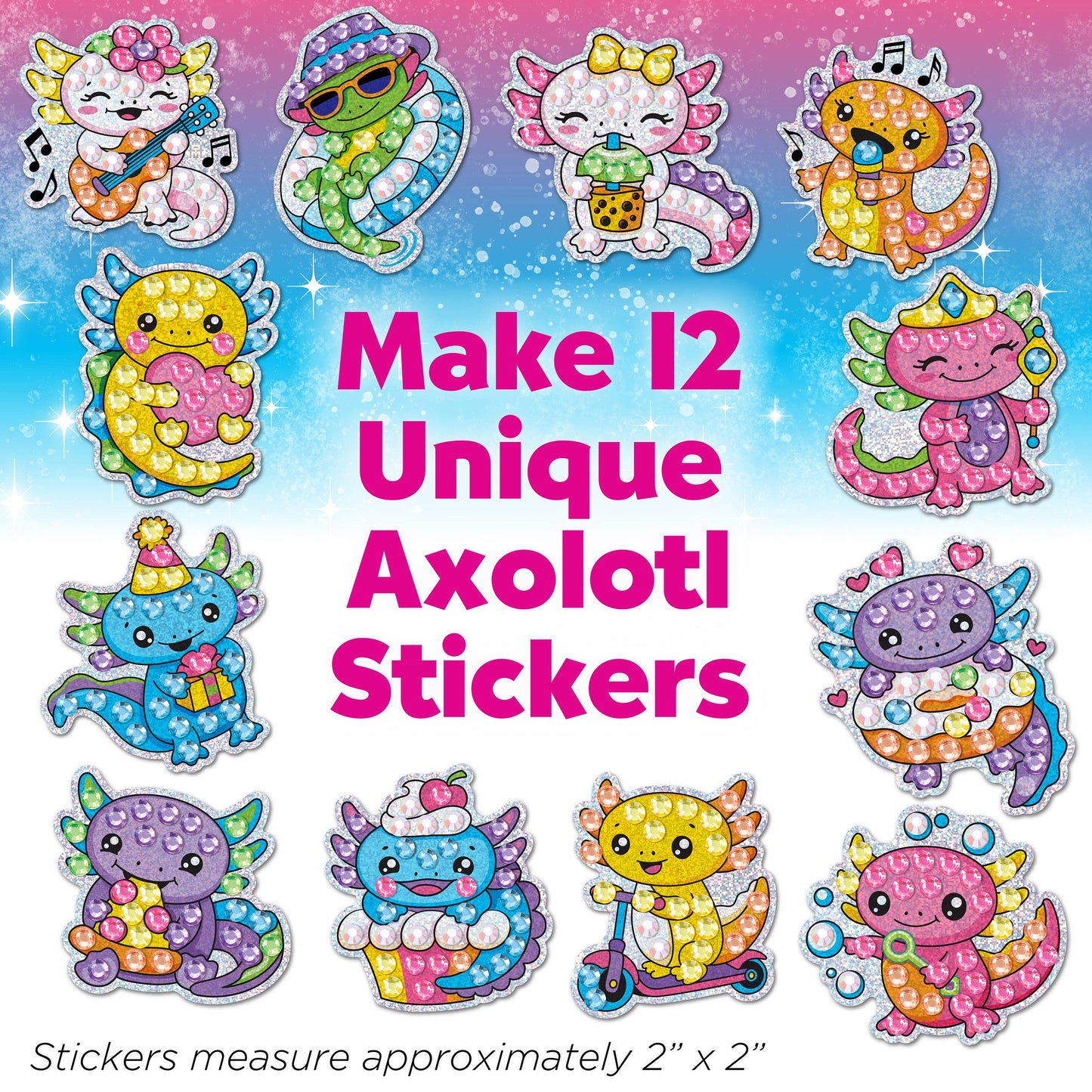 Big Gem Diamond Painting – Axolotl