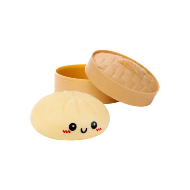 Rainbow Dumpling Squishy Mystery Bao Bun Fidget Toy