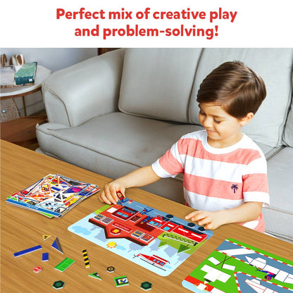 Tangram Twist: Things That Go - Educational Art & Craft