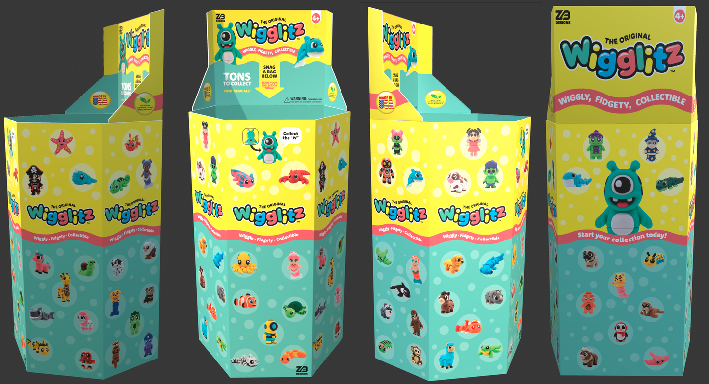 Large Wigglitz Display Bin