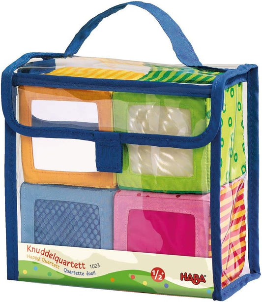 Happy Quartett Soft Blocks