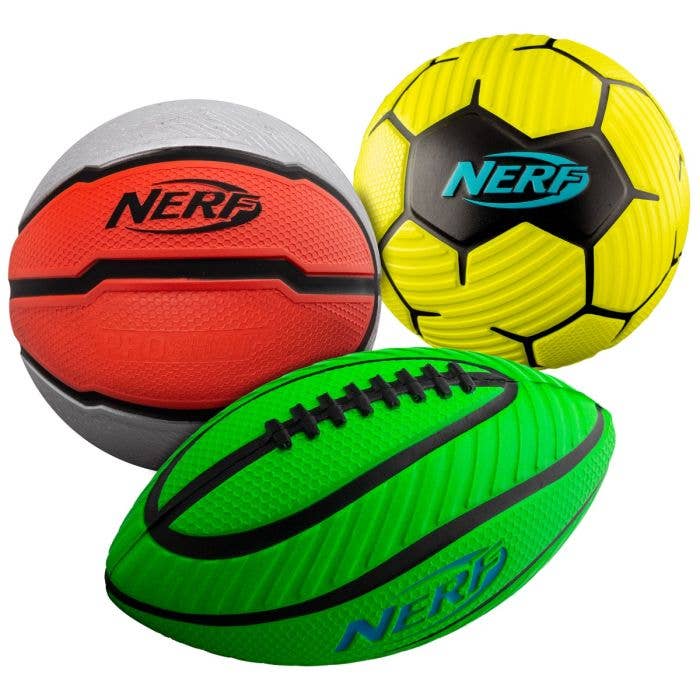 Nerf Mini Sport Foam Ball Set – 3 Pack