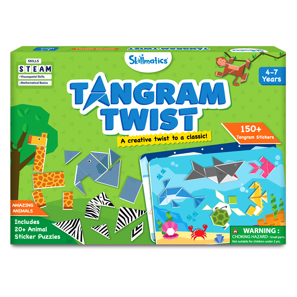 Tangram Twist: Amazing Animals