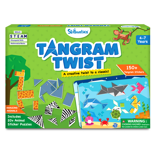 Tangram Twist: Amazing Animals