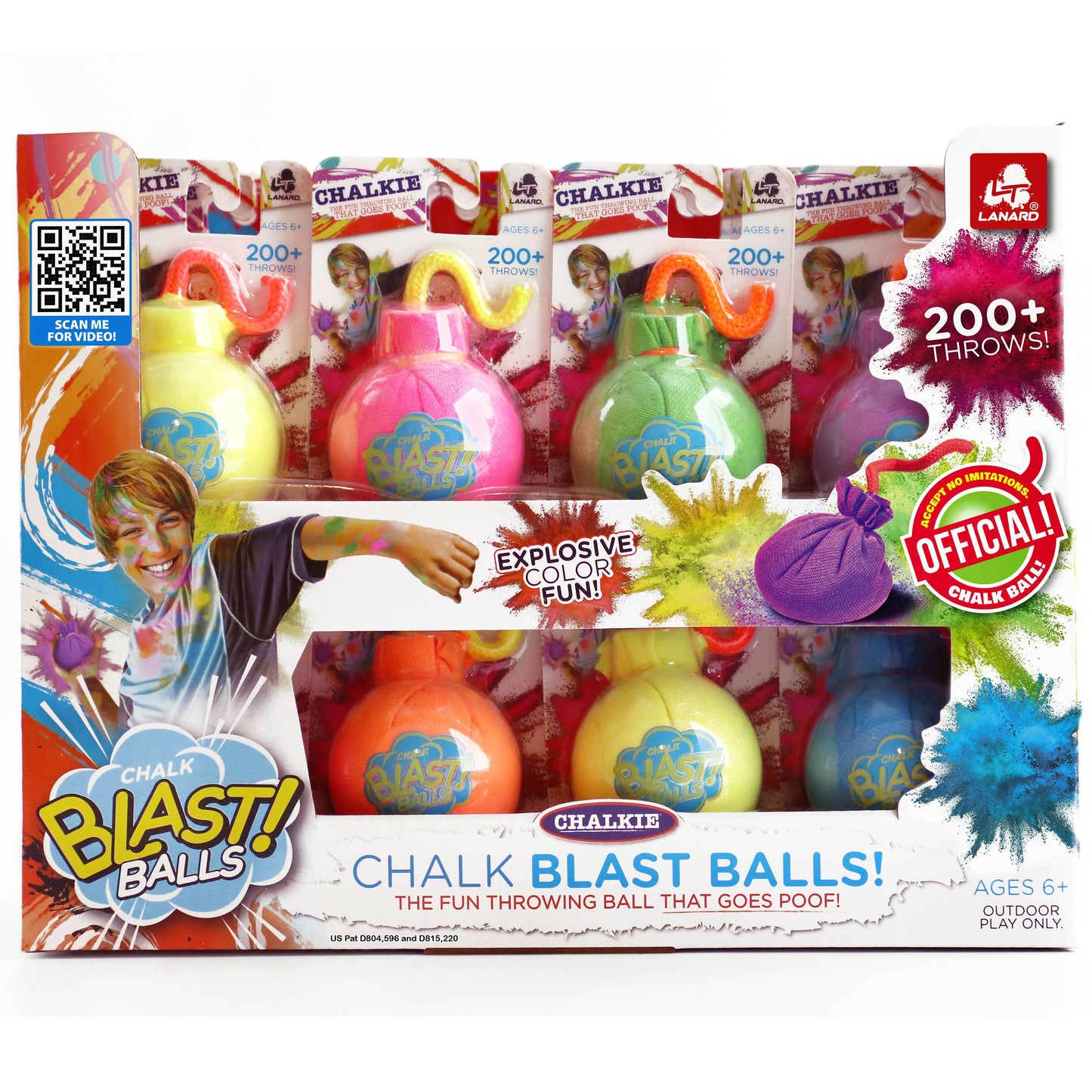Chalk Blast Balls 48-unit Display