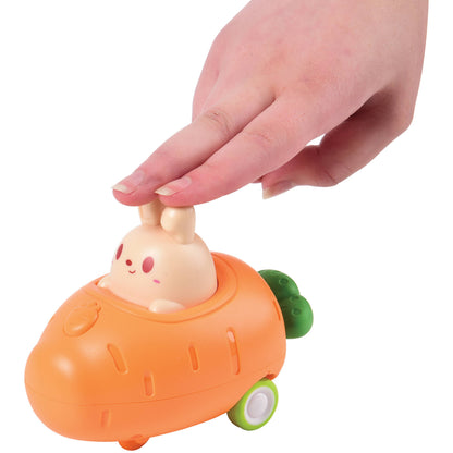 Press And Go Carrot Car 12-unit Display