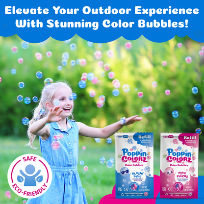 PoppinColorz Hydra: Water & Color Bubble Blaster