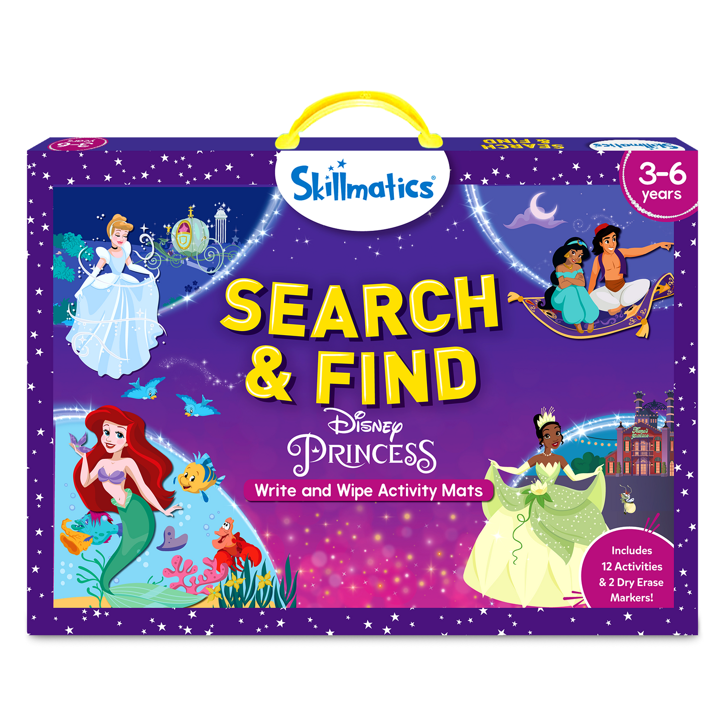 Skillmatics - Search & Find Disney Princess Activity Mats