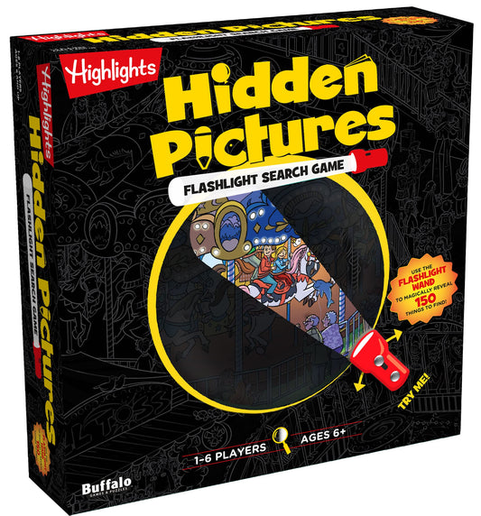 Hidden Pictures Flashlight Searching Game