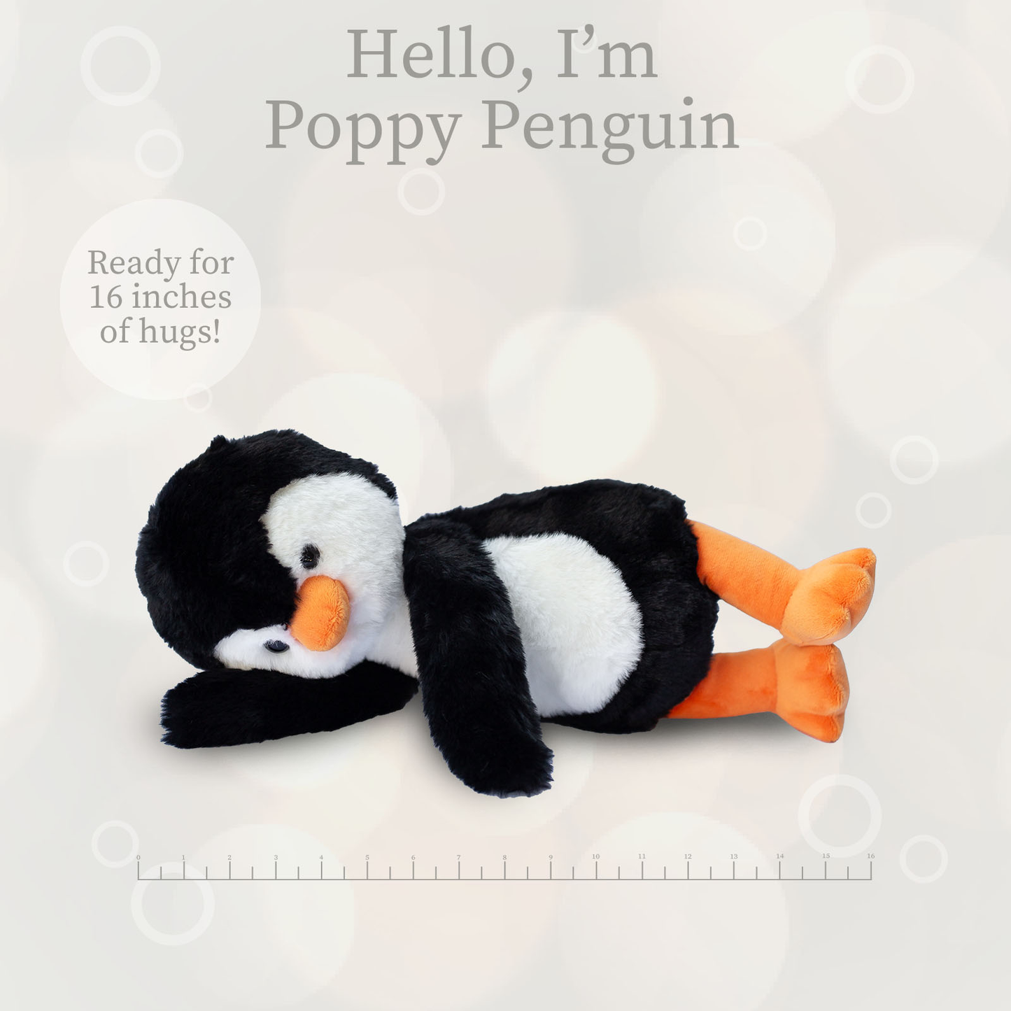 World's Softest Lushees 16" - Poppy Penguin