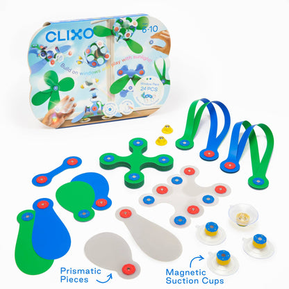Clixo Window Pack: Blue/Green/Primatic