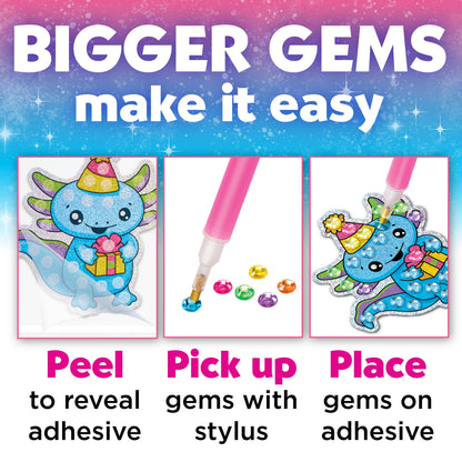 Big Gem Diamond Painting – Axolotl