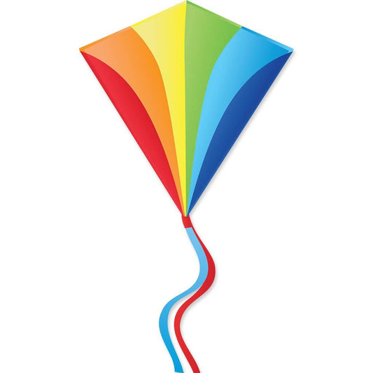30 In. Diamond - Traditional Rainbow  Kite