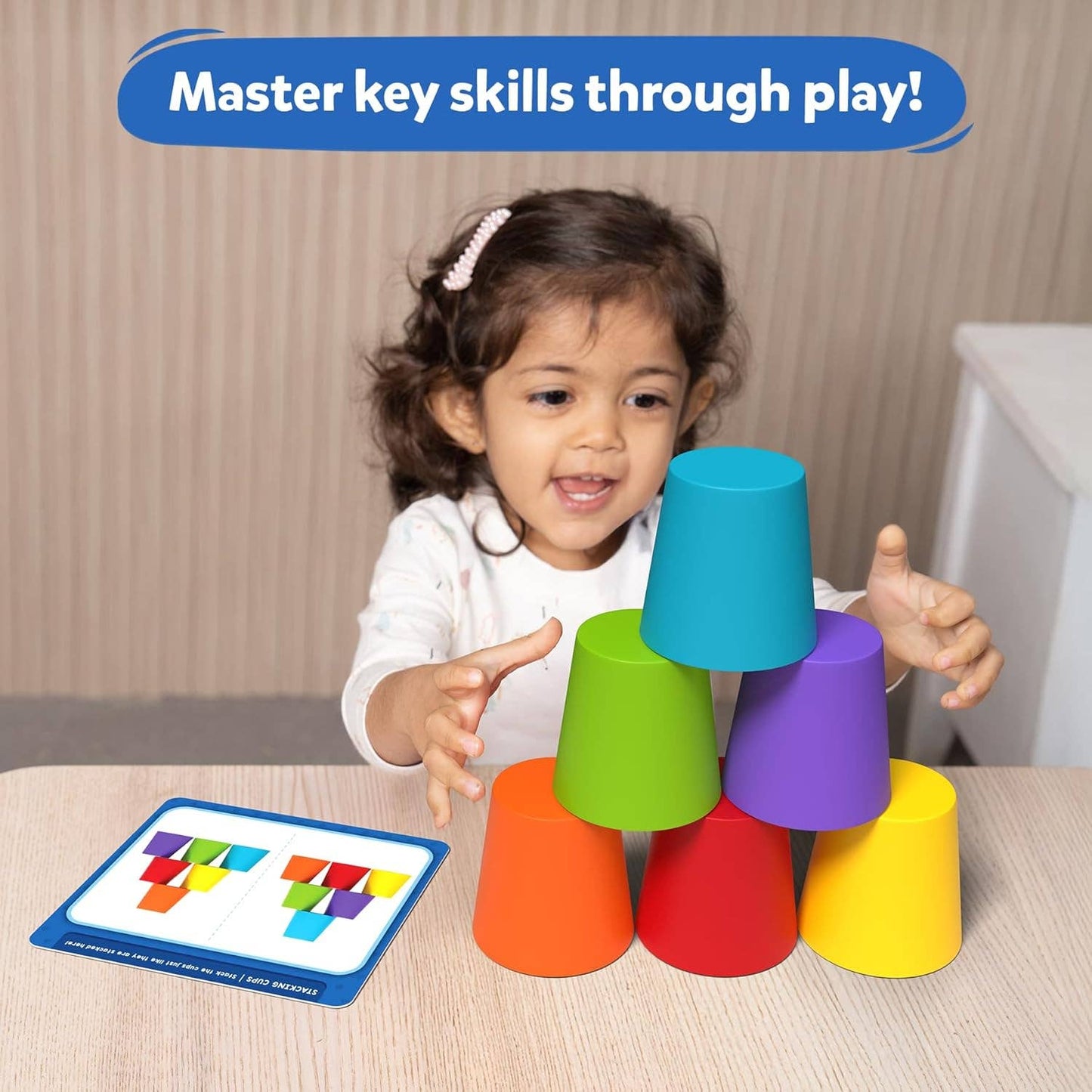 Skillmatics Rainbow Sorting Game