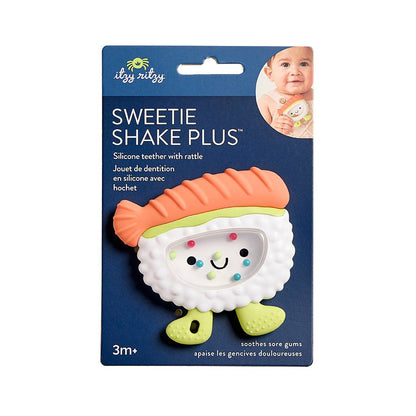 Sweetie Shake Plus™ - Teething + Rattle Toy: Croissant