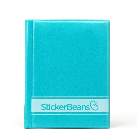 Turquoise StickerBean Book