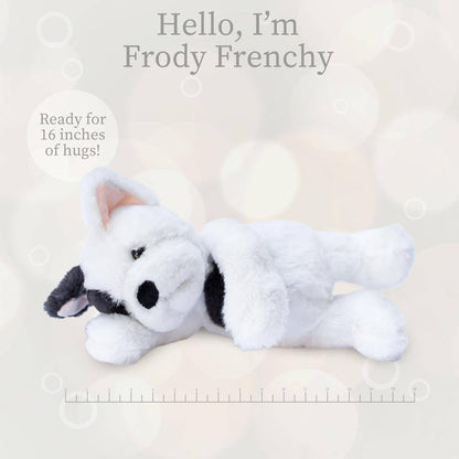 World's Softest Lushee 16 inch - Frody Frenchy Dog