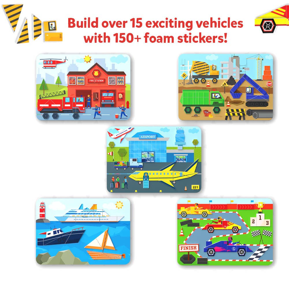 Tangram Twist: Things That Go - Educational Art & Craft