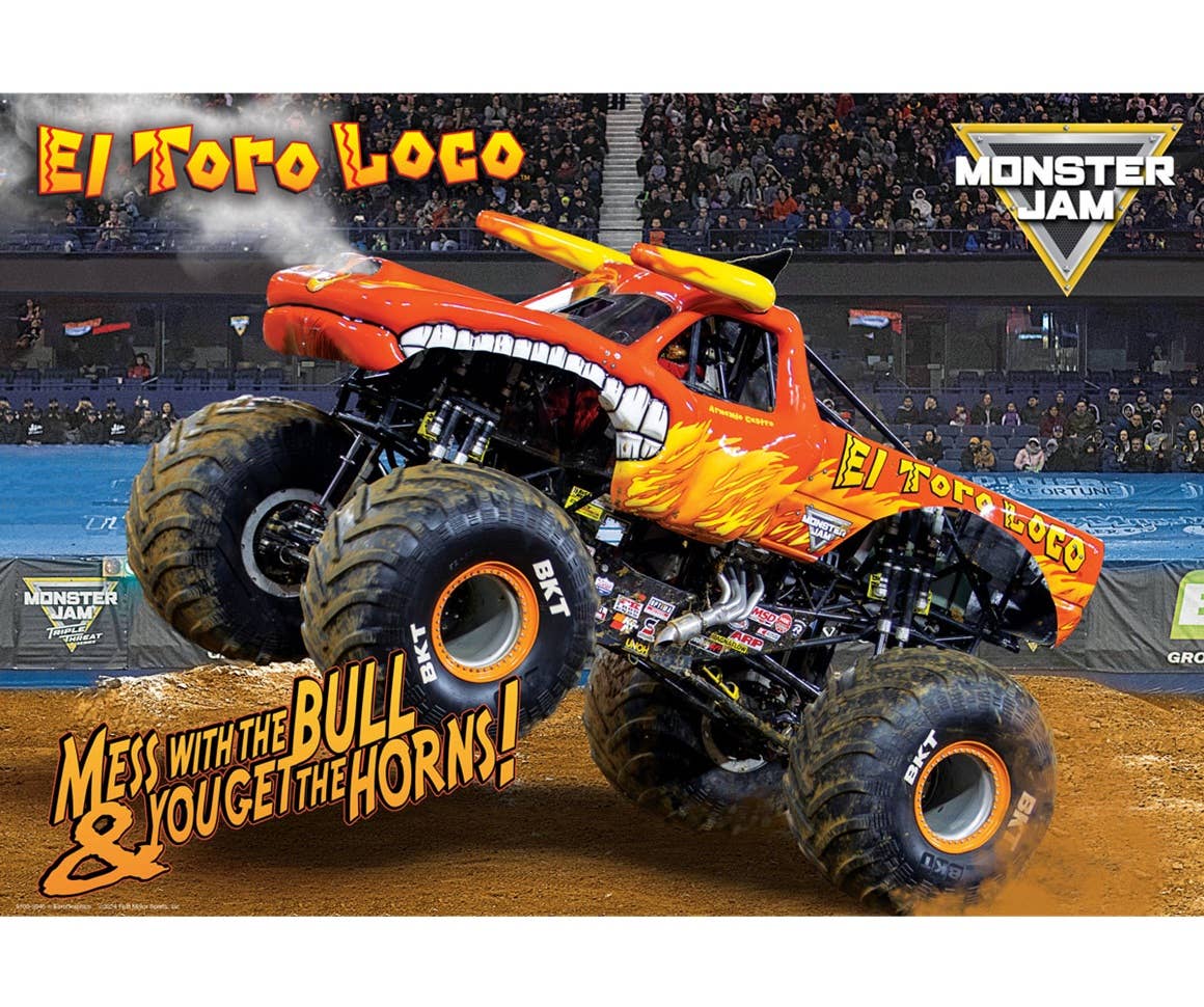 El Toro Loco Monster Jam Lunch Bag
