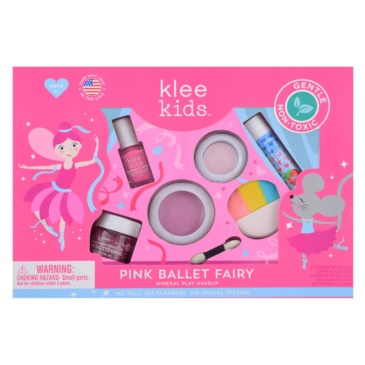 Klee Kids Deluxe Play Makeup Kit: Pink Ballet Fairy