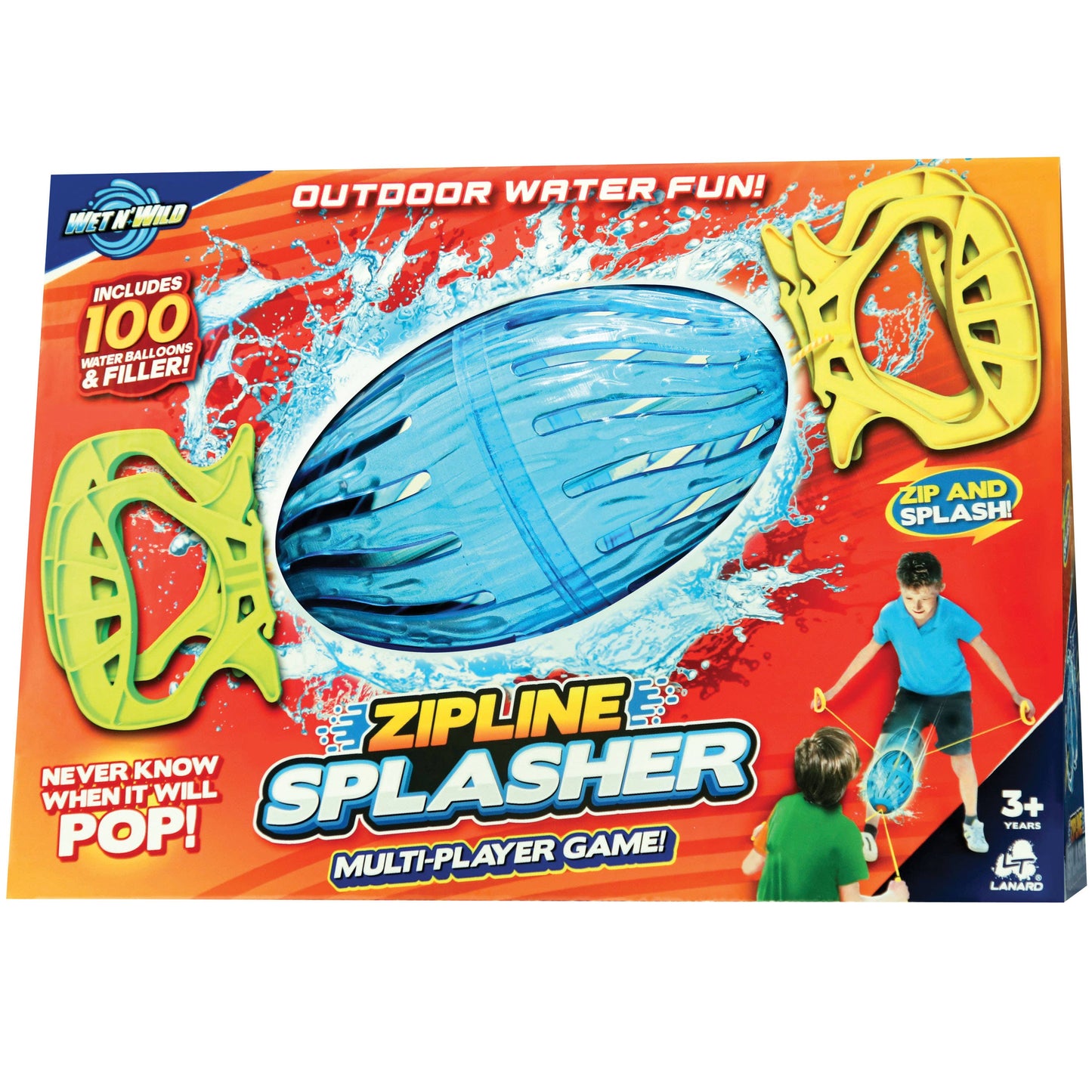 Zipline Splasher 6-unit case pack