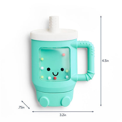 Sweetie Shake Plus™ - Teething + Rattle Toy: Croissant