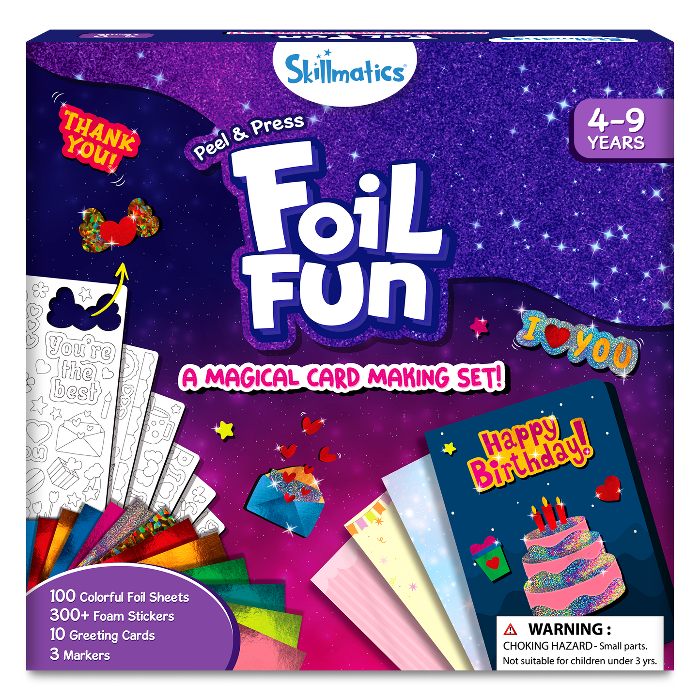Skillmatics - Foil Fun - Greeting Cards Card Making Set