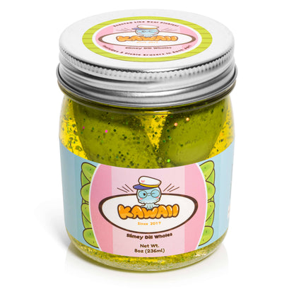 Shimmery Pickle Clear Slime (5pcs/case)