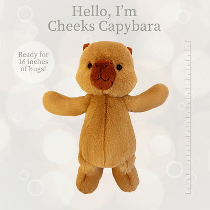 World's Softest Lushees 16" - Cheeks Capybara