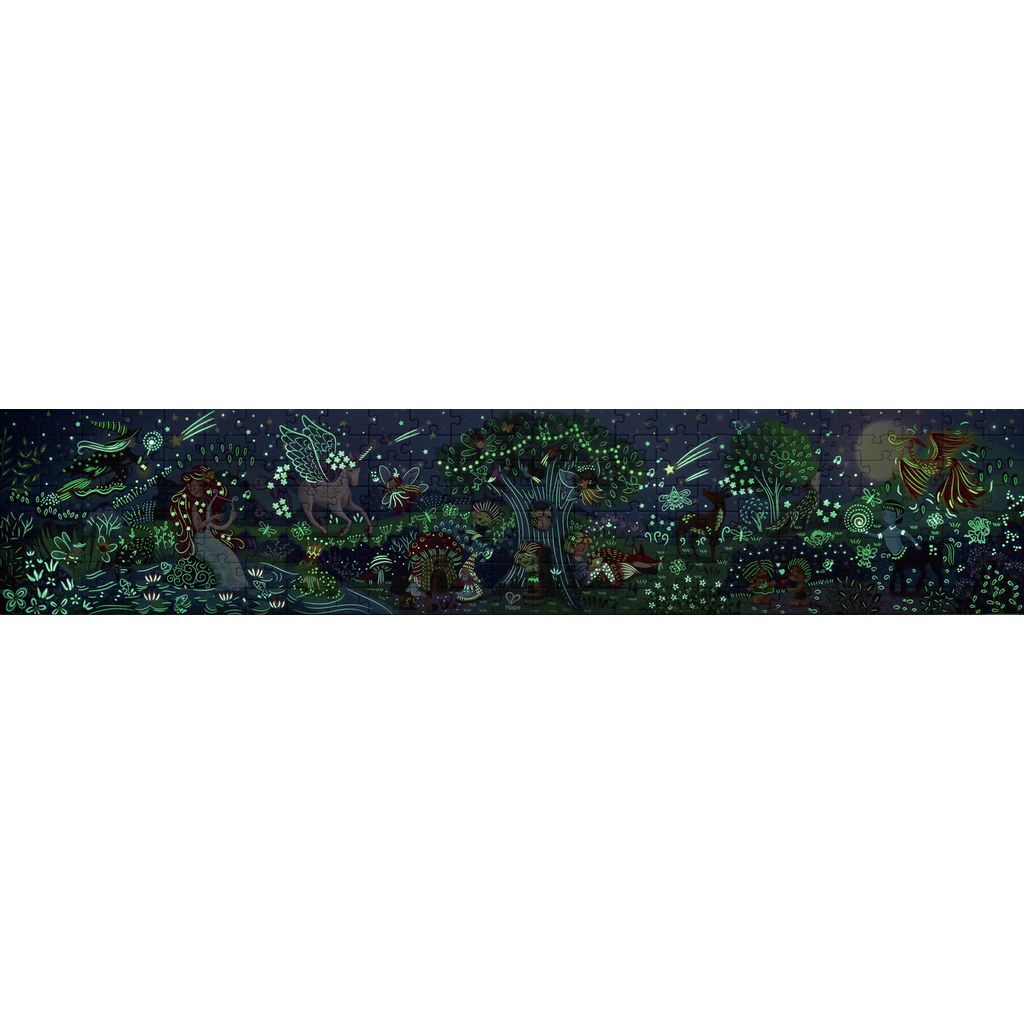 Magic Forest 200pc Puzzle - Glow in the Dark