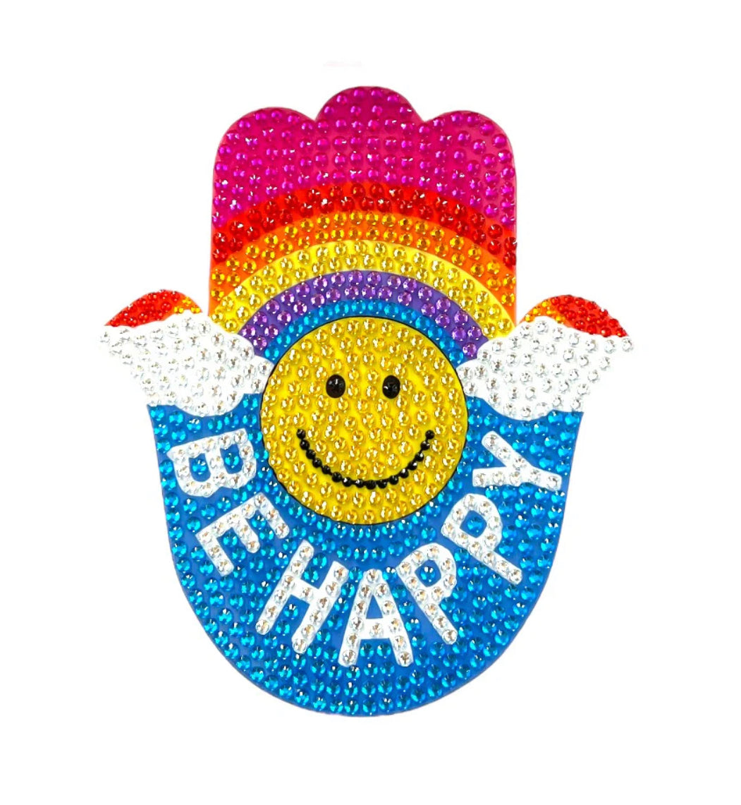 Happy Hamsa 5" Sticker Bean
