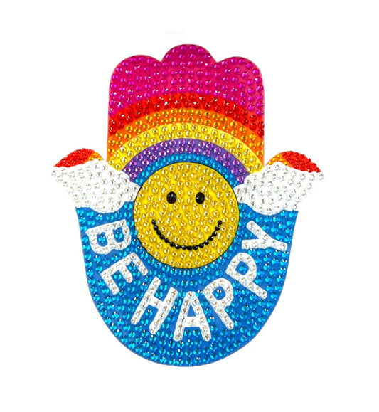 Happy Hamsa 5" Sticker Bean