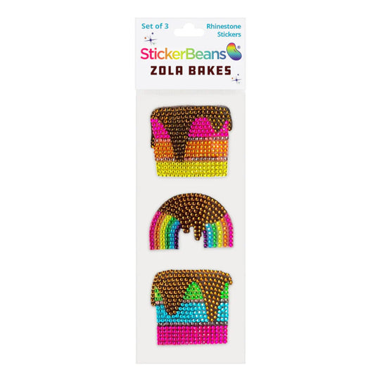 StickerBeans x Zola Bakes 3 Pack