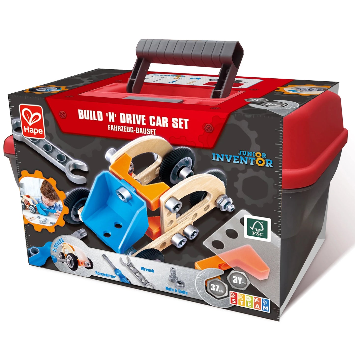 Build 'n' Drive Car Set