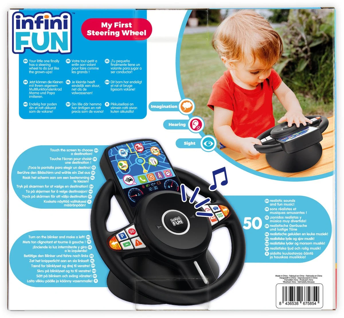 Infinifun My First Steering Wheel