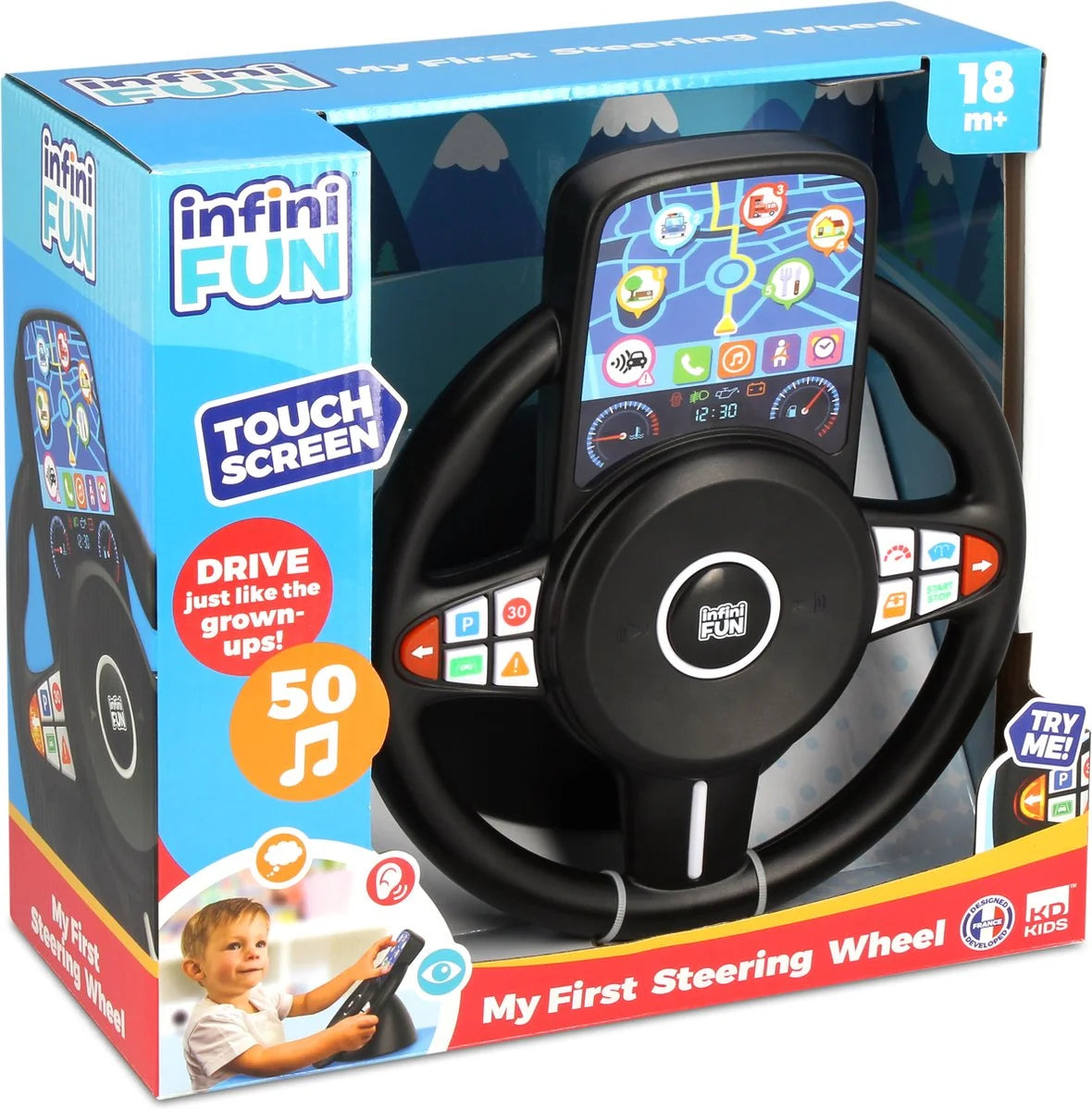 Infinifun My First Steering Wheel