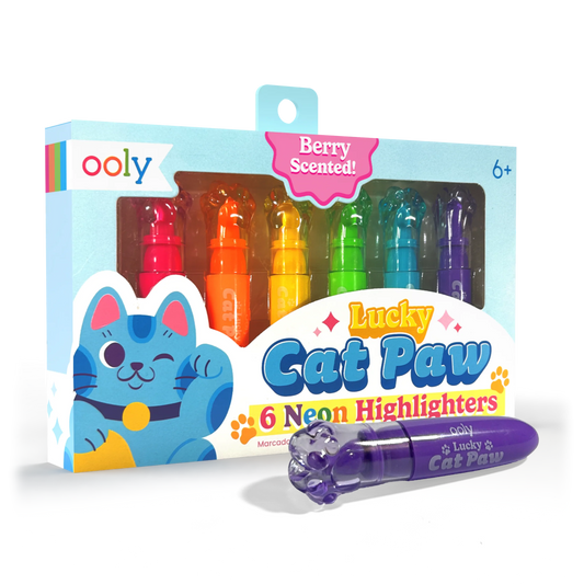 Lucky Cat Paw: Neon Highlighters