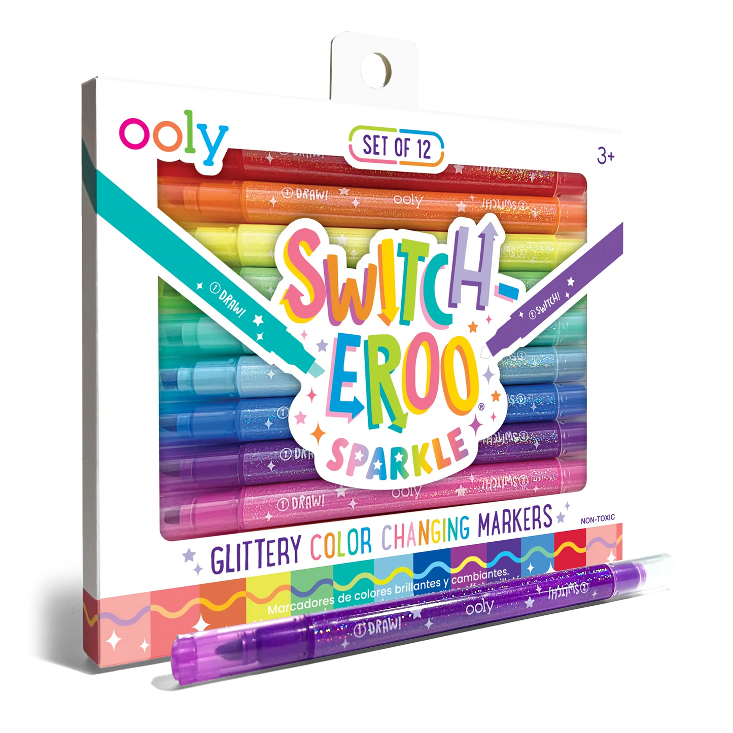 Switch-eroo!: Sparkle Glittery Color Changing Markers