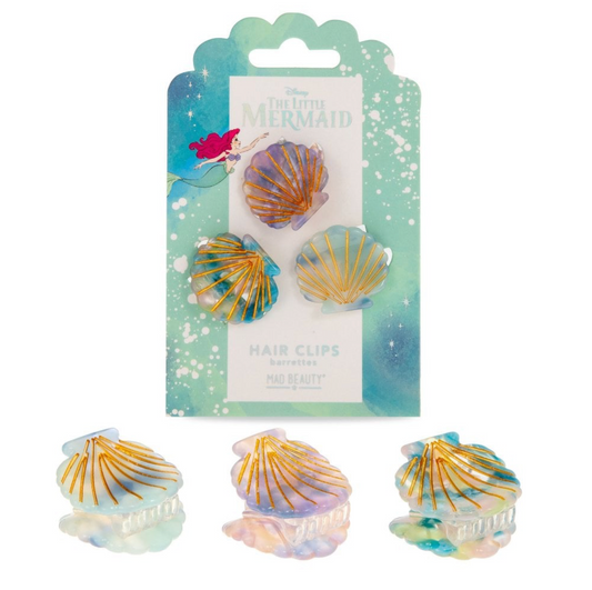 Disney Little Mermaid Hair Clips