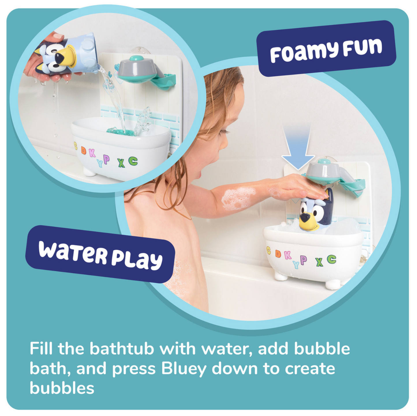 Shower & Scrub Bluey