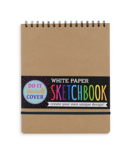 White Paper Sketchbook 8" x 10.5"